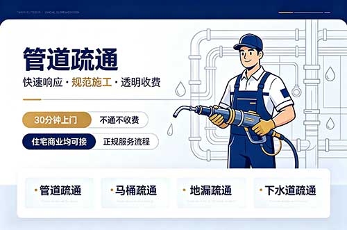 绍兴管道疏通