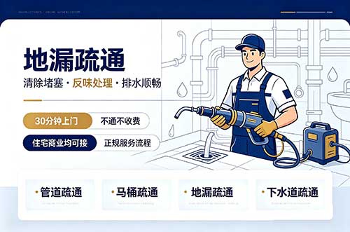 绍兴地漏疏通